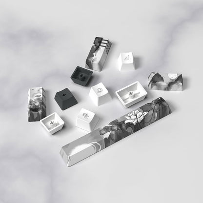 Night Lotus Premium Japanese Pbt Keycaps