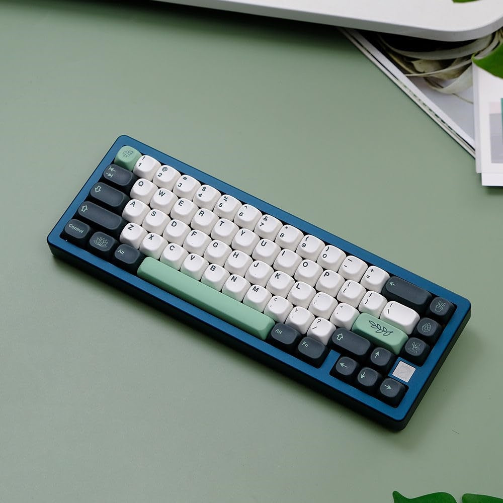 Botanical Garden Green Plant MOA Profile PBT Keycaps