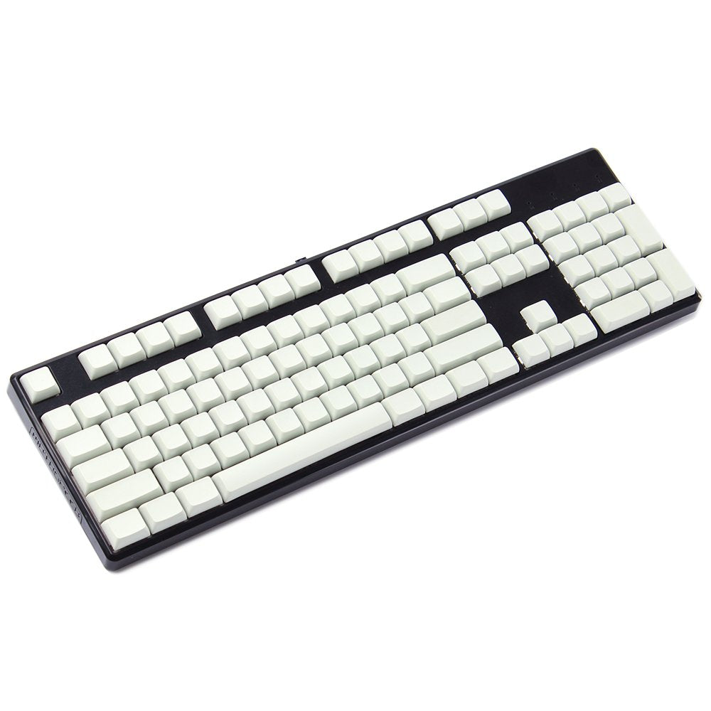 Blank XDA White PBT Keycaps 116 Keys New V2