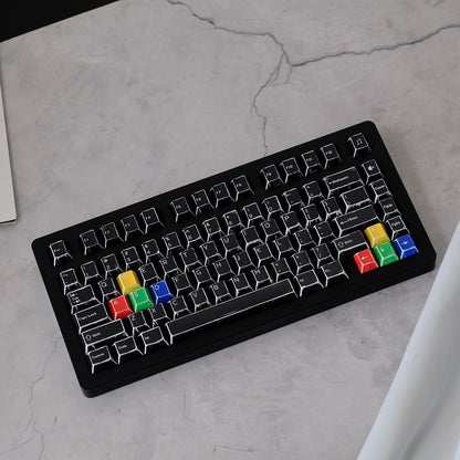 Anime Manga Black Comic Cherry PBT Keycaps