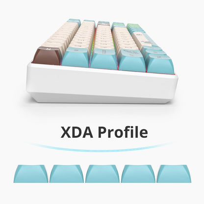 Animal Forest XDA PBT Keycaps Mac Compatible