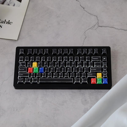 Anime Manga Black Comic Cherry PBT Keycaps
