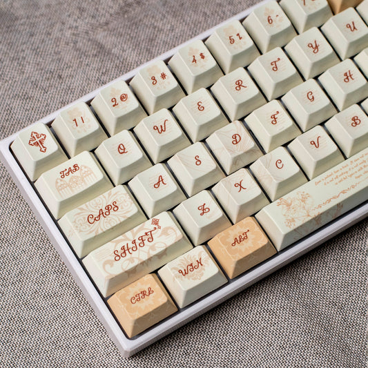 The Vow Cherry PBT Keycaps