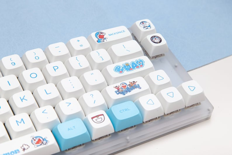 Doraemon XDA PBT Keycaps