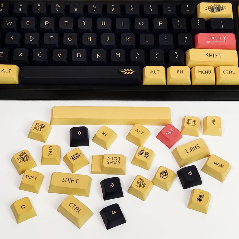 Craft Beer XDA PBT Keycaps