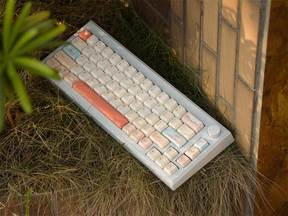 Early Autumn Evening Breeze  Cherry PBT Keycaps