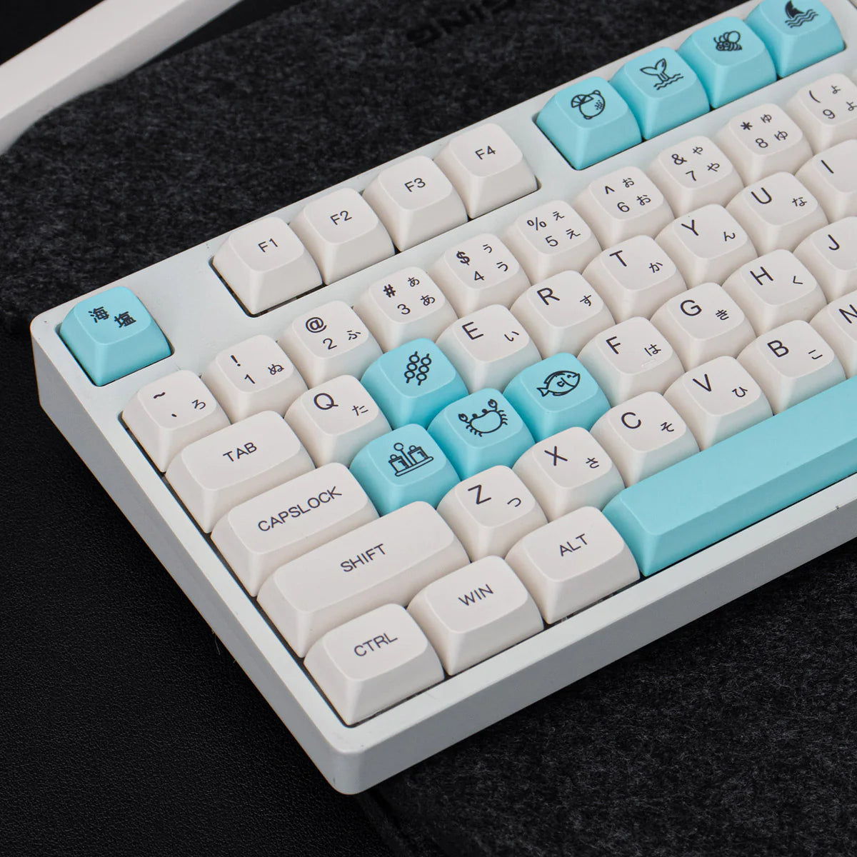 Ocean Japanese XDA PBT Thick Keycaps