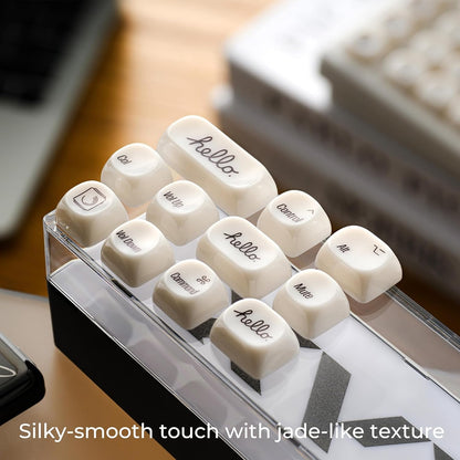 Womier Apple Mac Ceramic Style Japanese MOA Keycaps