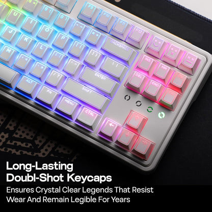 Top Backlit Glintrix Cherry PBT Keycaps