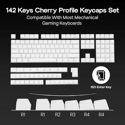 Top Backlit Glintrix Cherry PBT Keycaps