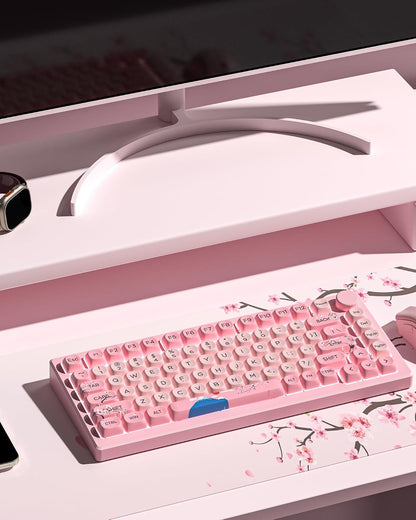 Womier Mount Fuji Sakura Spring MOA PBT Keycaps