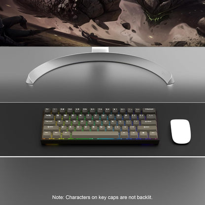 Brown Black Gradient Cherry Doubleshot PBT Keycaps