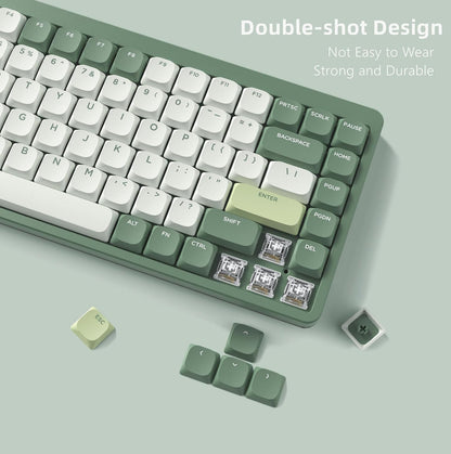 Low Profile XVX Spring Breeze Doubleshot Keycaps