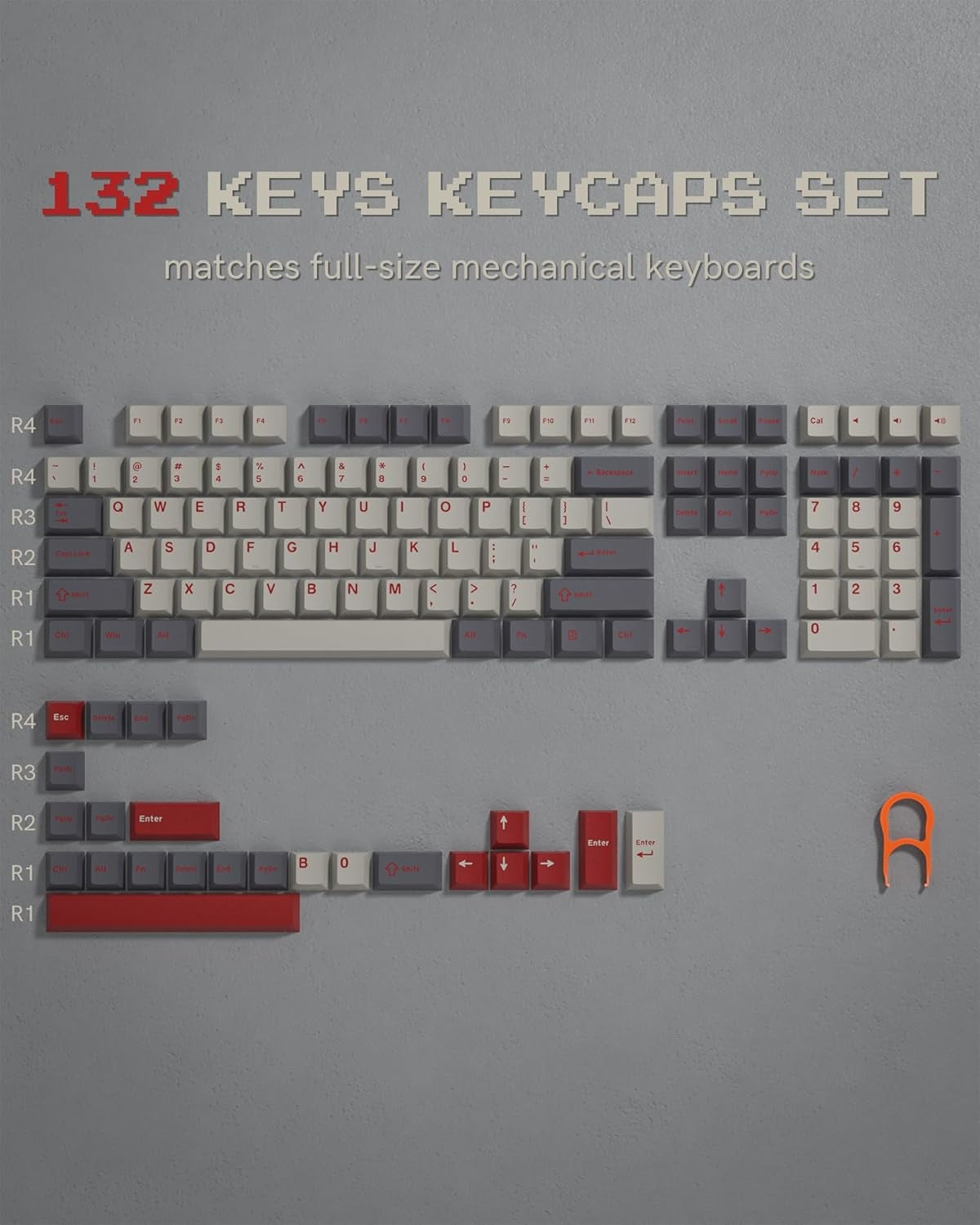 Womier Gorpcore Style Doubleshot PBT Keycaps