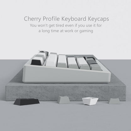 Womier Vanilla Slate Top Backlit Cherry Pbt Keycaps