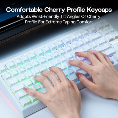 Top Backlit Glintrix Cherry PBT Keycaps