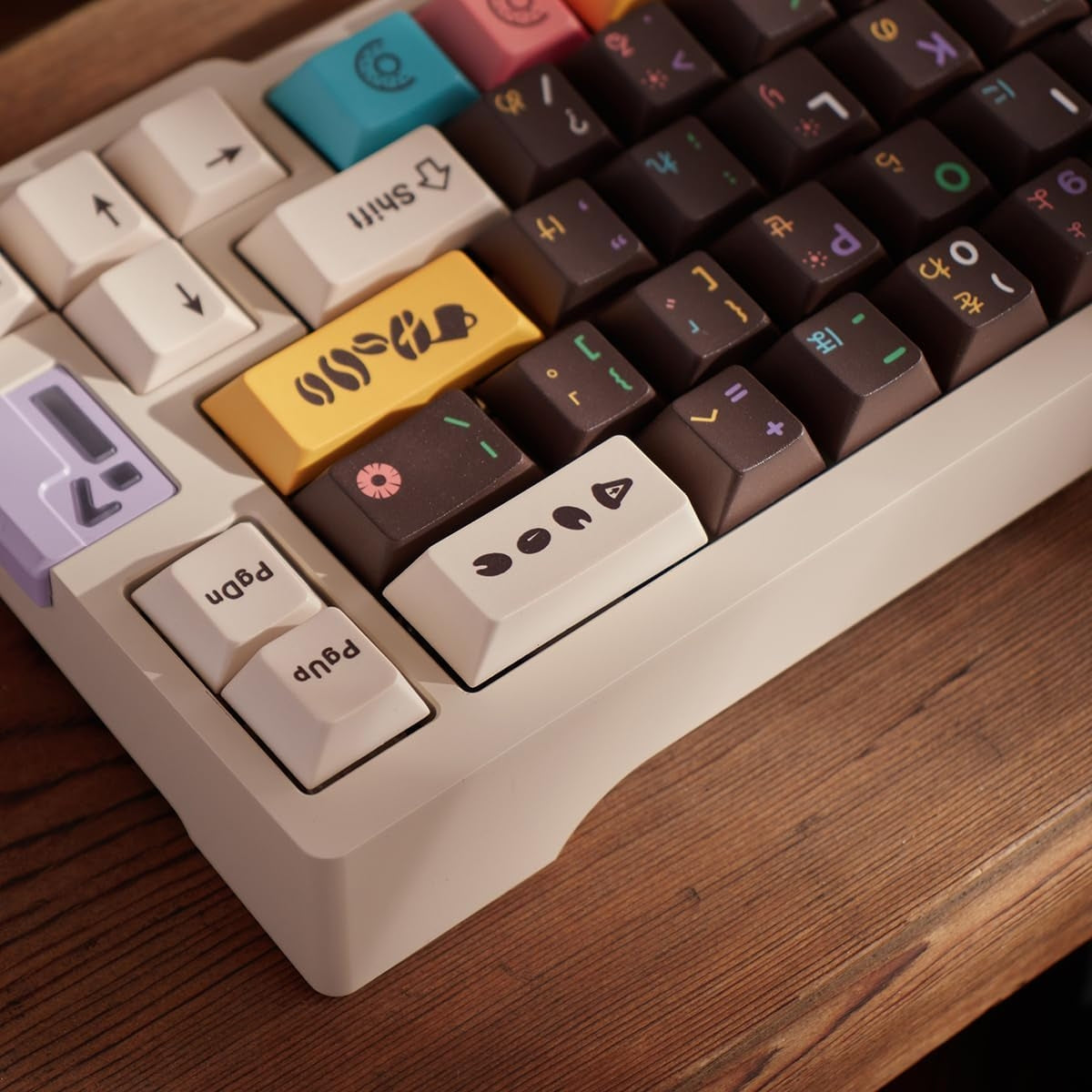 Choco Donuts Cherry PBT Keycaps