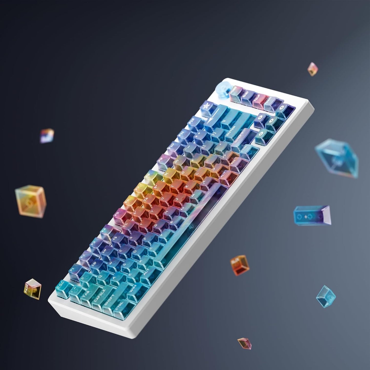 Aurora Gorgeous-View Cherry Profile PC Keycaps 119 keys