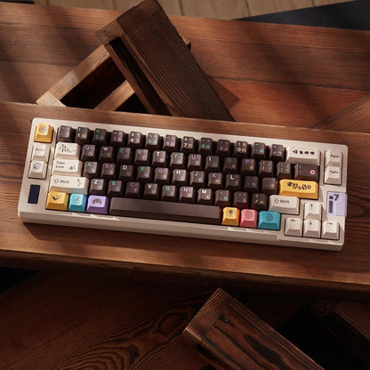 Choco Donuts Cherry PBT Keycaps