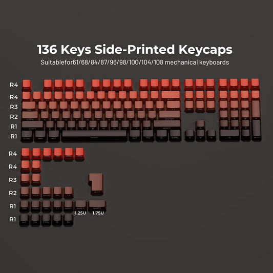 Womier Magma Core Side Backlit OEM PBT Keycaps