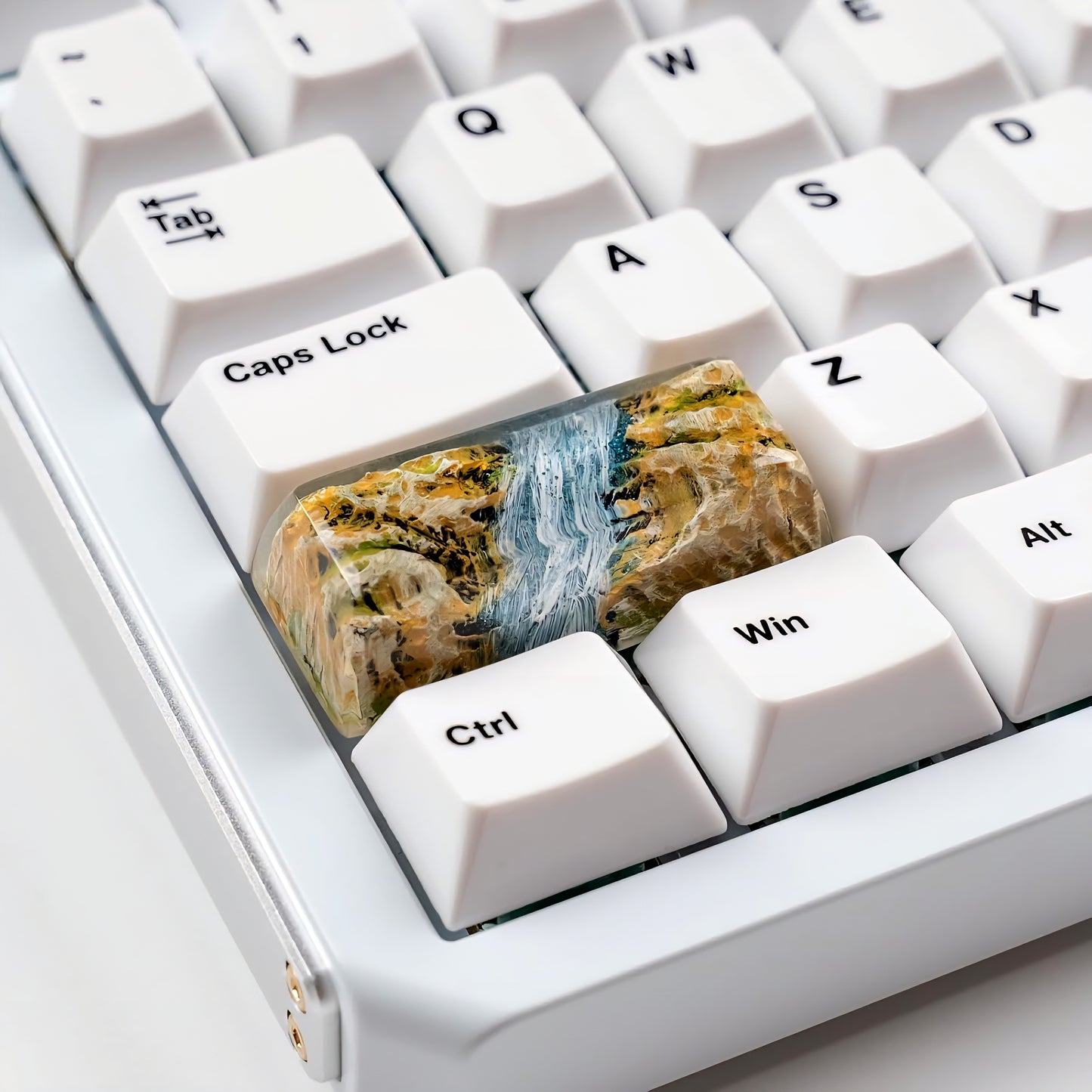 Spring Autumn Sakura Torii Volcano Premium Shinethrough 2.25u Resin Shift Enter Artisan