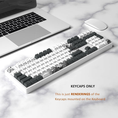 Night Lotus Premium Japanese Pbt Keycaps