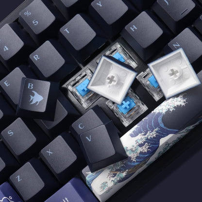 Black Coral Sea Mini Cherry PBT Keycaps