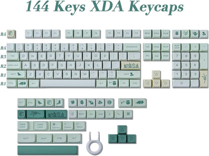 Nature Garden XDA Thick PBT Keycaps Mac Compatible