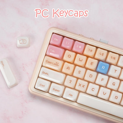 XVX House Pinky Ragdoll Cat Themed MAO Profile Keycaps