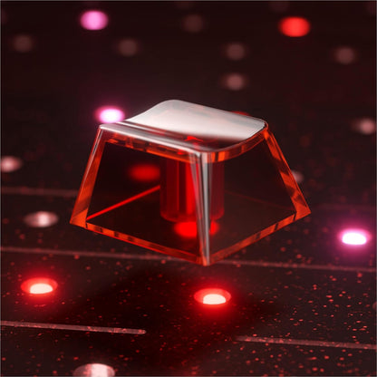 Womier DIY Blank Crystal Transparent Keycaps Set Of 49 Keys