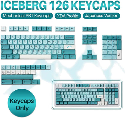 Iceberg Japanese Sub Legends Xda Pbt Keycaps