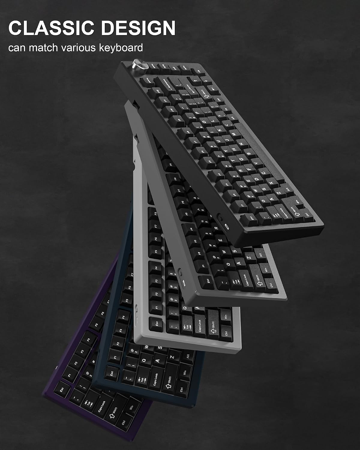 Womier WOB Cherry Doubleshot Keycaps