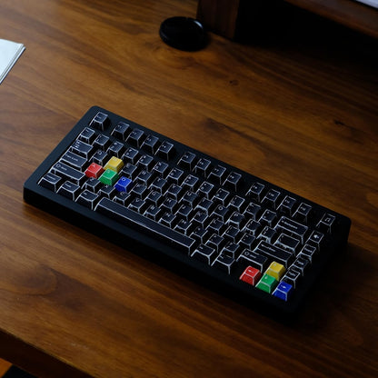 Anime Manga Black Comic Cherry PBT Keycaps