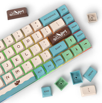 Animal Forest XDA PBT Keycaps Mac Compatible