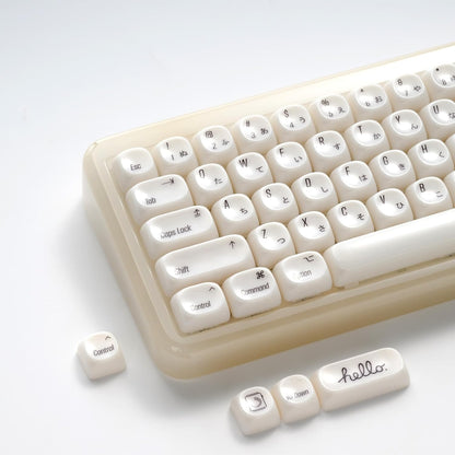 Womier Apple Mac Ceramic Style Japanese MOA Keycaps