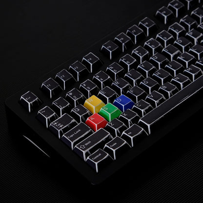 Anime Manga Black Comic Cherry PBT Keycaps