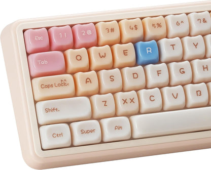 XVX House Pinky Ragdoll Cat Themed MAO Profile Keycaps