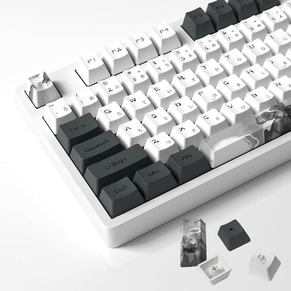 Night Lotus Premium Japanese Pbt Keycaps
