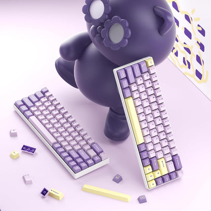 XVX Lilac Dawn Chromatic Tales Series 216-Key Double-Shot Cherry Profile PBT Keycap Full Set