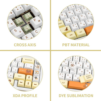 Shiba Japanese XDA PBT Keycaps