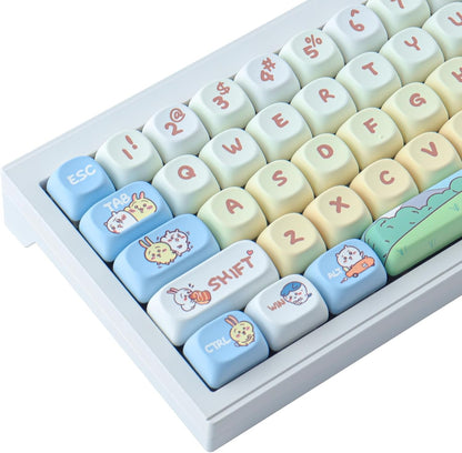 Kawaii MOA PBT Keycaps Mac Compatible