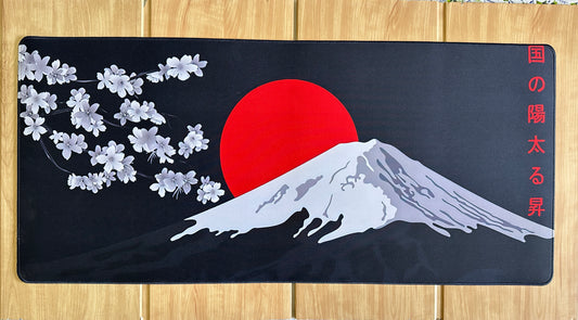 Red Fuji Mountain Speed Edition Deskmat 900*400*4mm