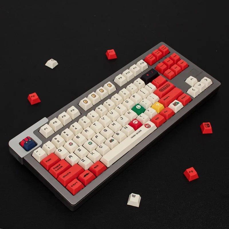 Super Mario Cherry PBT Keycaps