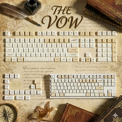 The Vow Cherry PBT Keycaps