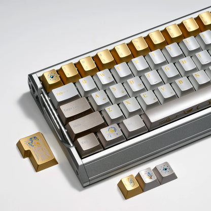 XVX Stained Glass Cherry Profile PBT+PC 181-Key Keycap Set
