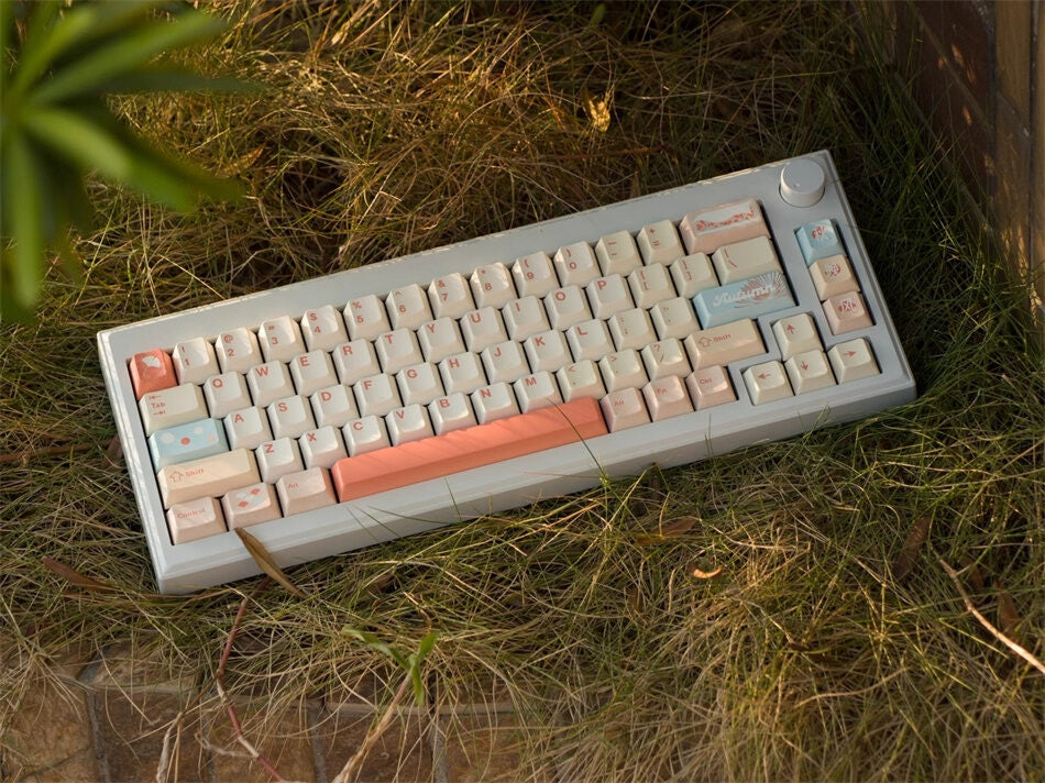 Early Autumn Evening Breeze  Cherry PBT Keycaps