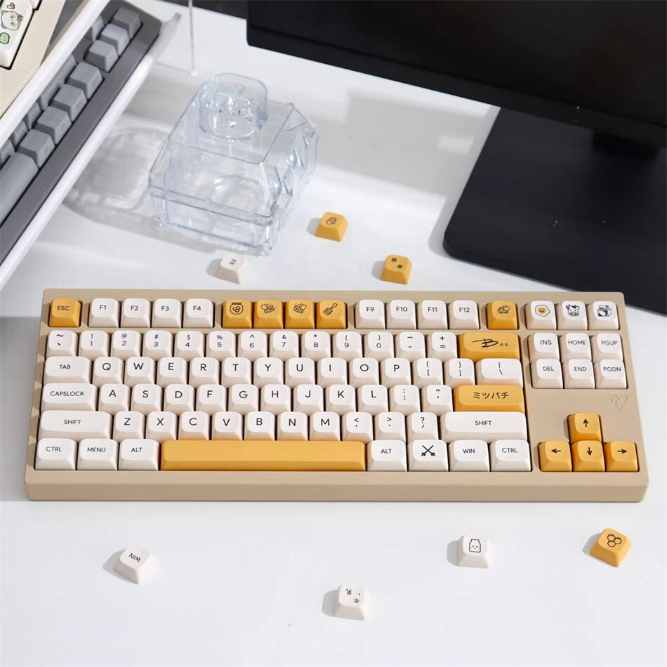 Honey Milk XDA PBT Keycaps