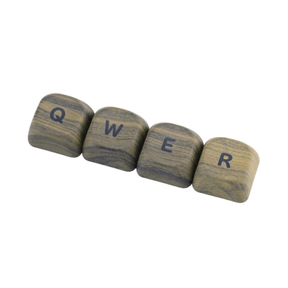 Wood Textured MOA PBT Keycaps