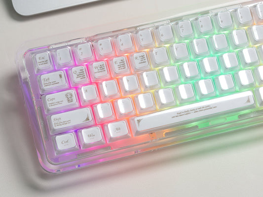 Womier Luna MDA Doubleshot Keycaps