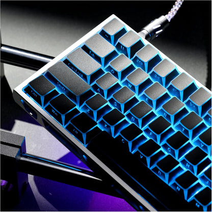 Noir Prism Shadow Side Backlit Cherry PBT Keycaps